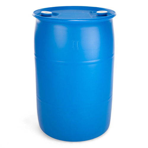 55 Gallon Blue Barrel