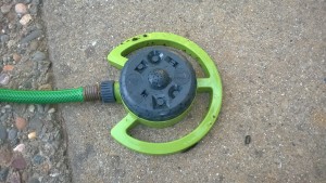 $5 Target lawn sprinkler.