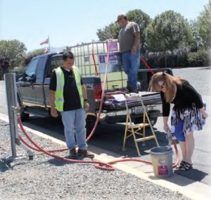 Delta Diablo fill station returned April 30, 2016.