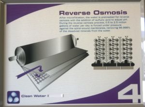 Reverse Osmosis informational board at DSRSD.