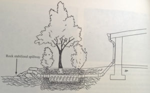 Eventual design from a Rainwater Harvesting book.